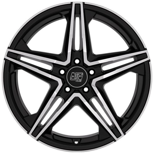 MSW 31 Gloss Black Full Polished 7,5x18 5x112 ET44 CB73,0 60° 780 kg W19410502T56