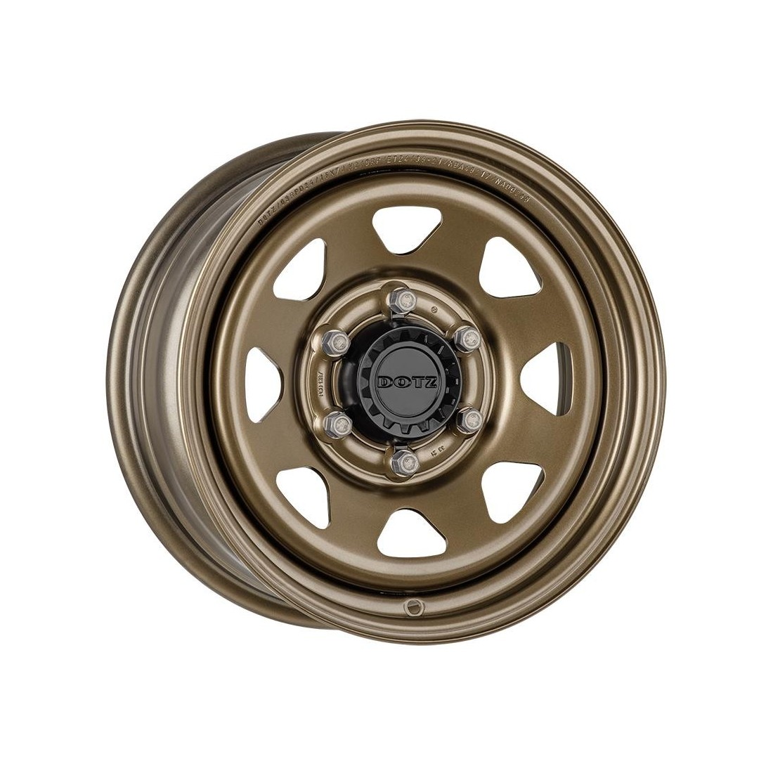 Dotz 4x4 Dakar Bronze 8x18 6x139.7 ET24 CB93,1 60° 1150 kg ORGDRA24