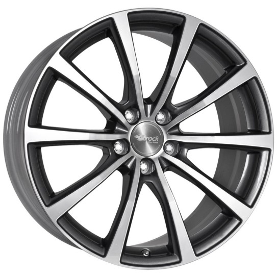 Brock B32 Himalaya Grey Voll-Poliert (HGVP) 8,5x20 5x114.3 ET35 CB64,1 60° 750 kg 331596