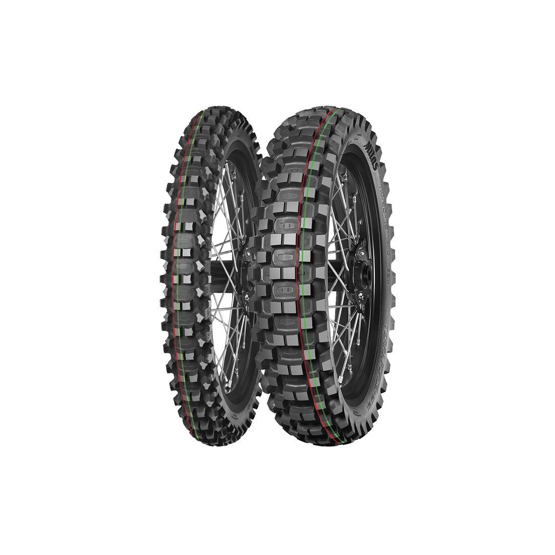 90/100-21 Mitas TERRA FORCE-MX MH RG 57M TT CROSS INTERMED Front MEDIUM HARD TERRAIN NHS