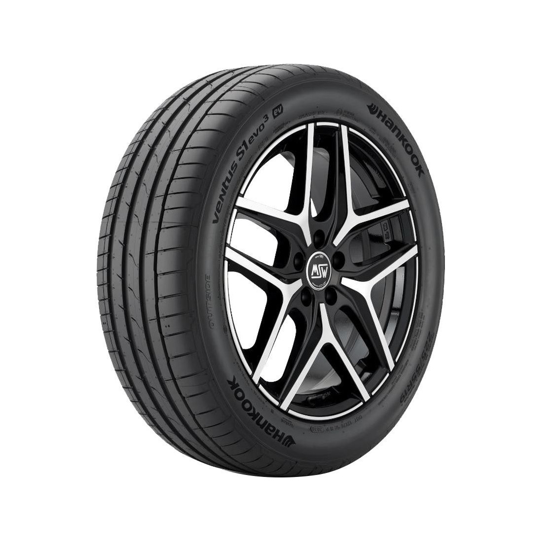 255/45R20 HANKOOK VENTUS S1 EVO 3 EV (K127E) 101 T Vasarinės