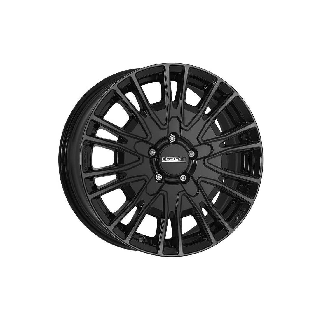 Dezent KE Black 6,5x16 5x120 ET51 CB65,1 R14 1350 kg TKEZ9BA51E