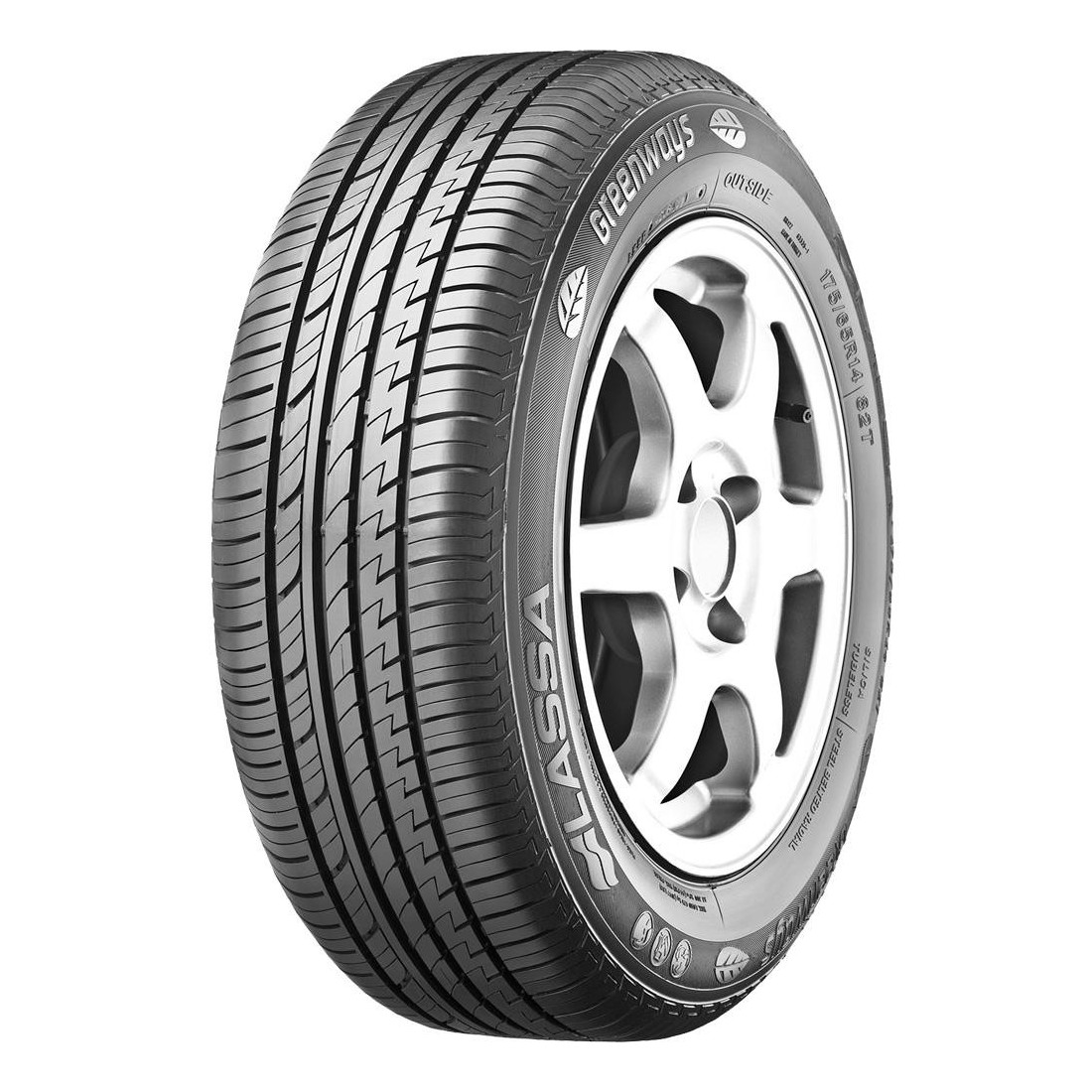 175/65R14 LASSA GREENWAYS 82H DOT21 CBB70