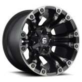 Fuel D569 Vapor Matte Black Double Dark Tint 9x18 6x139.7 ET19 CB106,0 (PCD2: 6x135) 60° 1133 kg D56918909856A