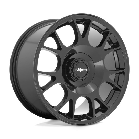 Rotiform R187 Tuf-R Gloss Black 8,5x18 5x112 ET45 CB72,6 (PCD2: 5x114.3) 60° 725 kg R187188542+45