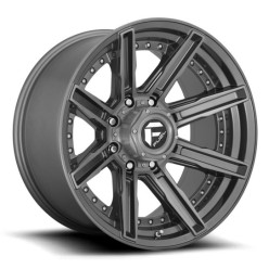 Fuel D710 Rogue Platinum Brushed Gun Metal Tinted Clear 9x20 6x139.7 ET1 CB106,0 60° 1133 kg D71020908450