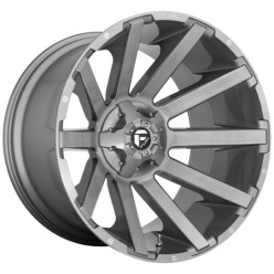 Fuel D714 Contra Brushed Gun Metal Tinted Clear 10x22 6x139.7 ET-19 CB106,0 (PCD2: 6x135) 60° 1133 kg D71422009846