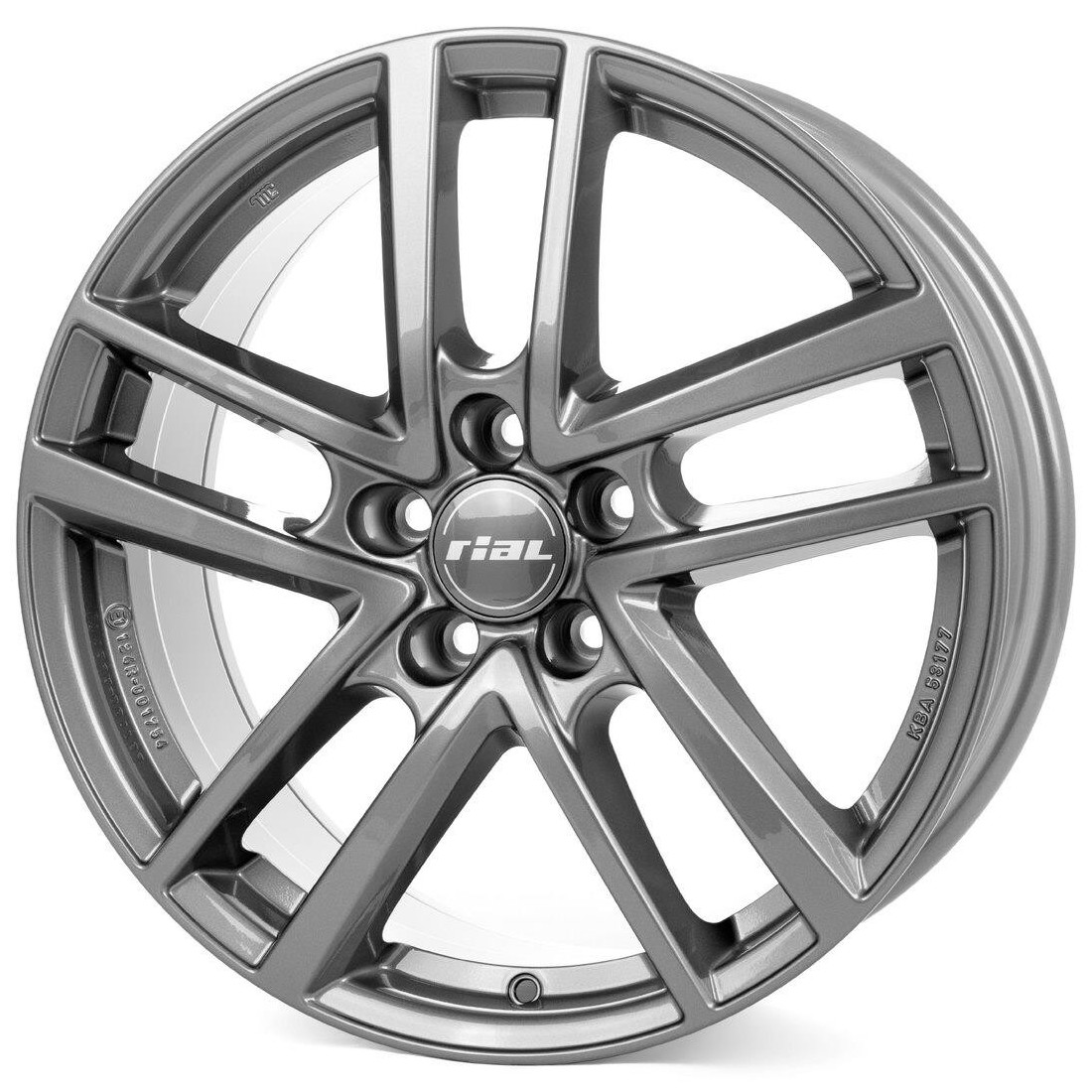 Rial Astorga Graphite 7,5x18 5x112 ET39 CB66,6 R13 770 kg AST75839B62-7