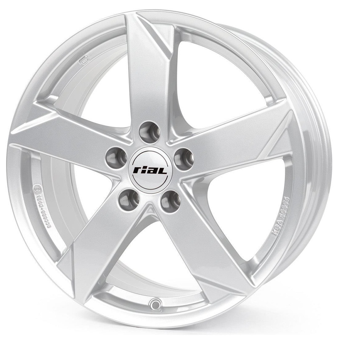 Rial Kodiak polar-silver 7,5x18 5x114.3 ET45 CB60,1 60° 650 kg KK75845L31-0