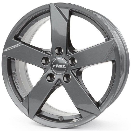 Rial Kodiak Graphite 6,5x16 5x105 ET39 CB56,6 60° 610 kg KK65639O82-7