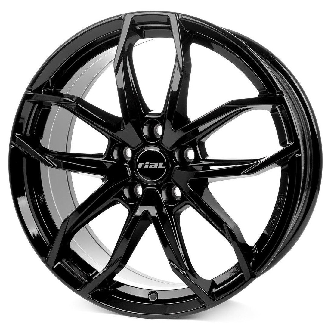 Rial Lucca diamond-black 6,5x16 4x108 ET32 CB65,1 Flat 635 kg LUC65632CP12-6