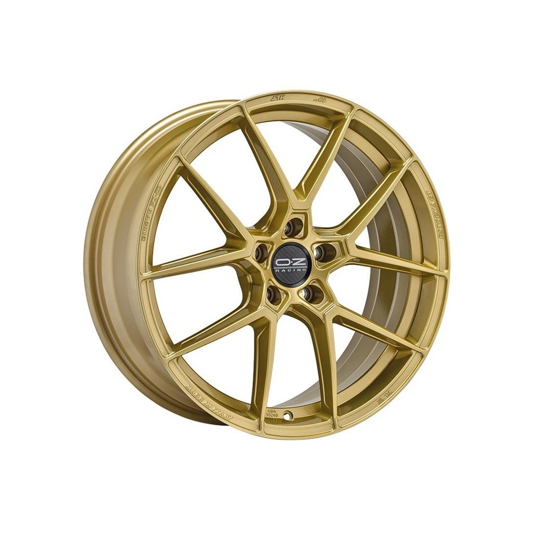 OZ Racing Estrema GT HLT Race Gold 8,5x18 5x114.3 ET45 CB75,0 60° 675 kg W01C8620276