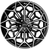 Antera A105 Piano Black Diamond 10,5x22 5x112 ET18 CB66,6 R14 980 kg A10505221816190NKI