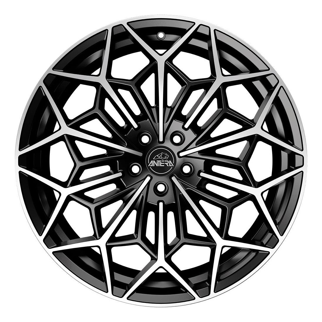 Antera A105 Piano Black Diamond 10,5x22 5x112 ET18 CB66,6 R14 980 kg A10505221816190NKI