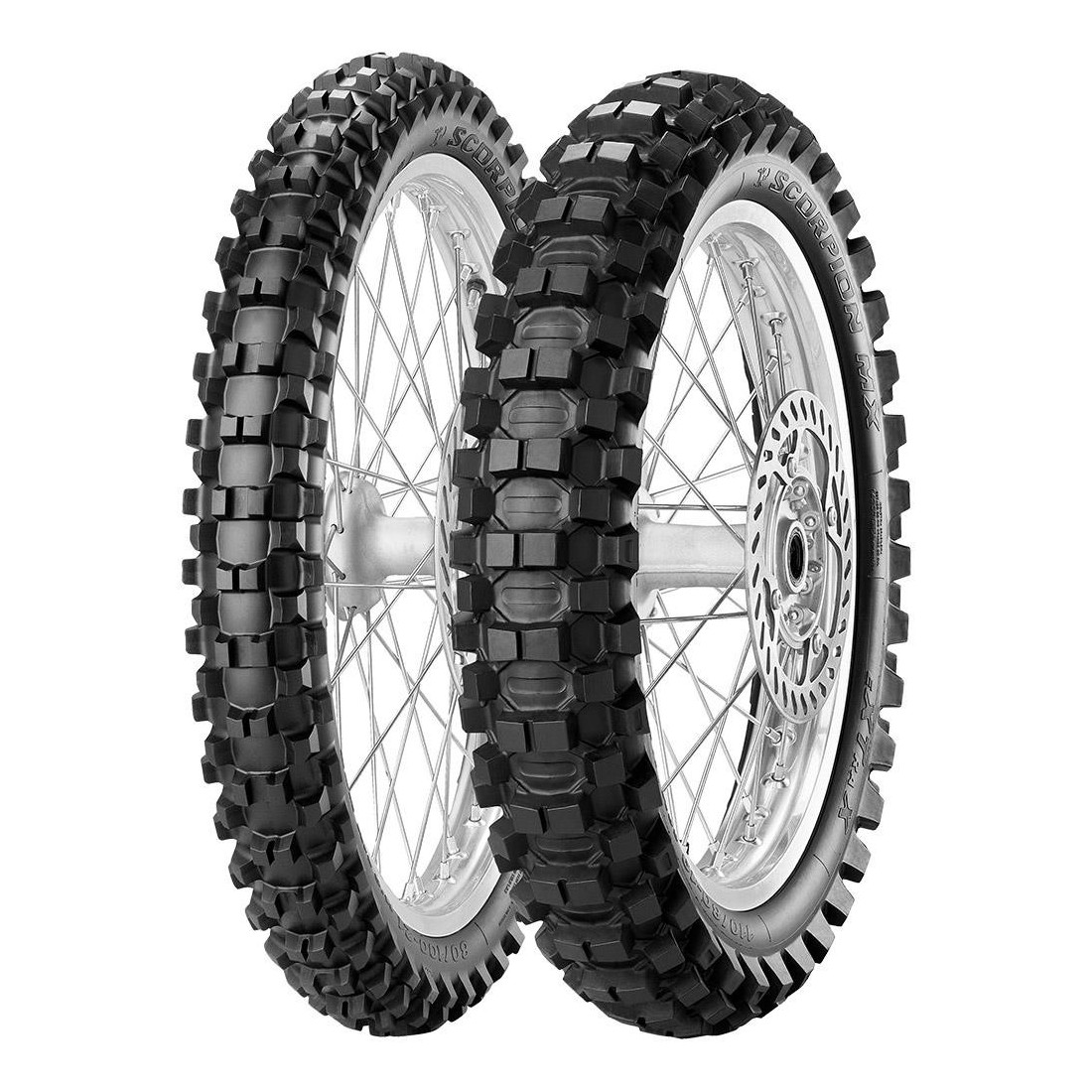 80/100-21 Pirelli SCORPION MX EXTRA X 51M TT CROSS INTERMED Front NHS