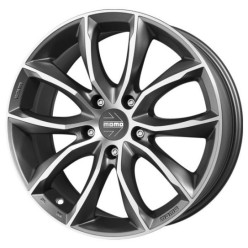 Momo Screamjet Evo Matt Anthracite Polished 8x18 5x120 ET30 CB72,6 60° 690 kg WSJE80830272