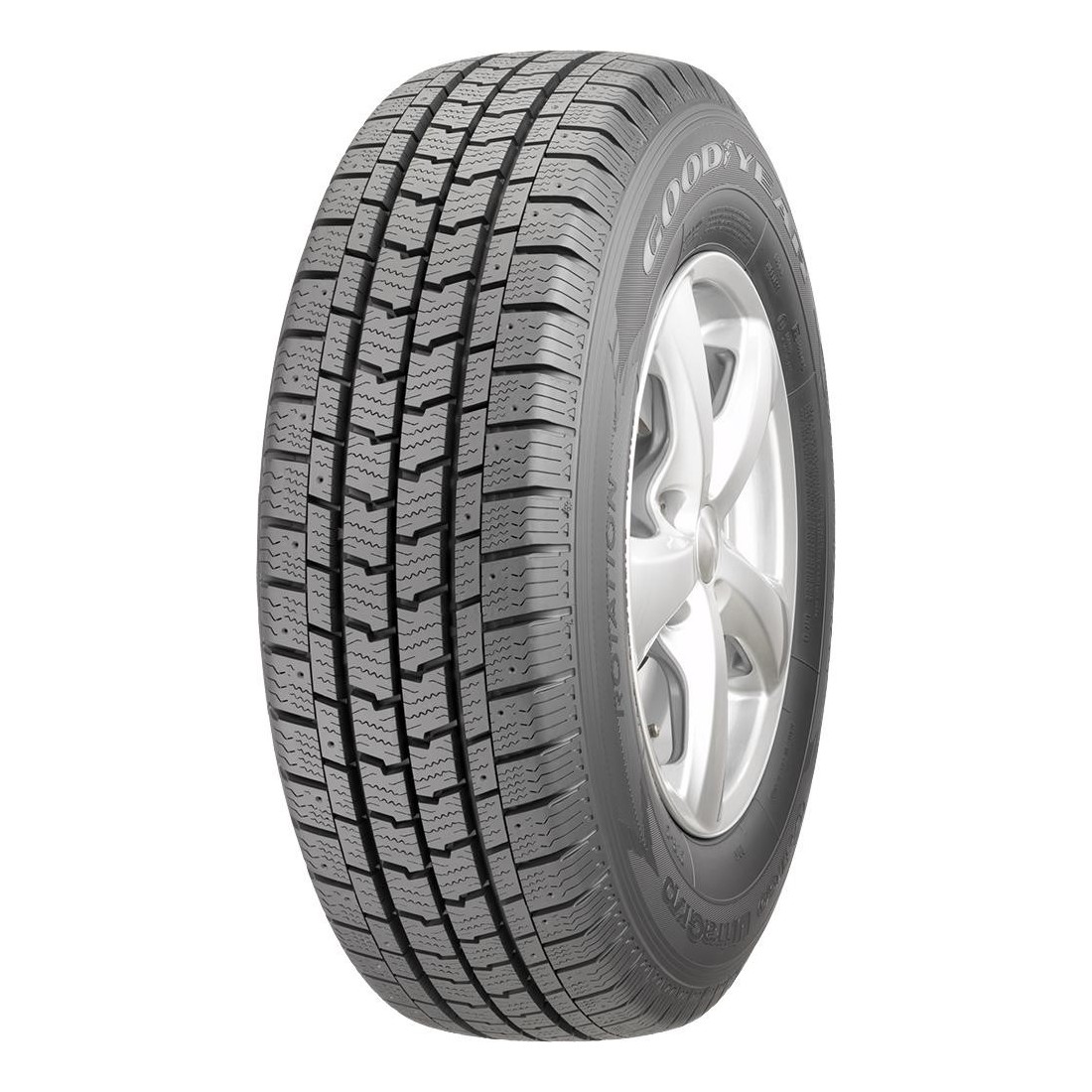 215/75R16C GOODYEAR CARGO ULTRA GRIP 2 113/111R DOT18 Studded 3PMSF M+S