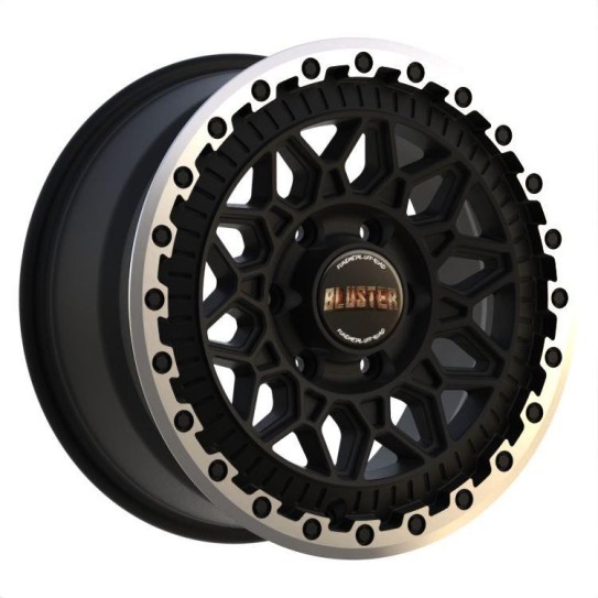 Fondmetal Bluster Matt Black Machined Lip 8x18 6x139.7 ET50 CB95,1 60° 1250 kg RF20908