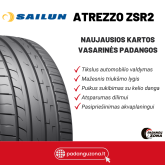 255/40R19 SAILUN ATREZZO ZSR2 100 Y XL Vasarinės