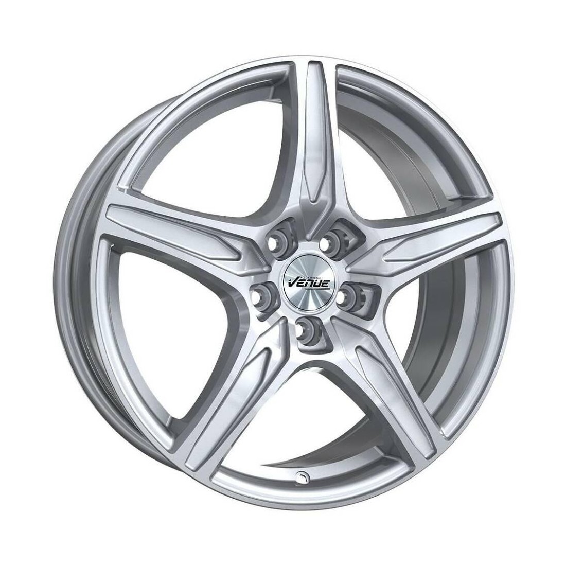 Venue VL5 Silver 8x18 5x112 ET40 CB66,6 R13 720 kg VVL51880511240665SI