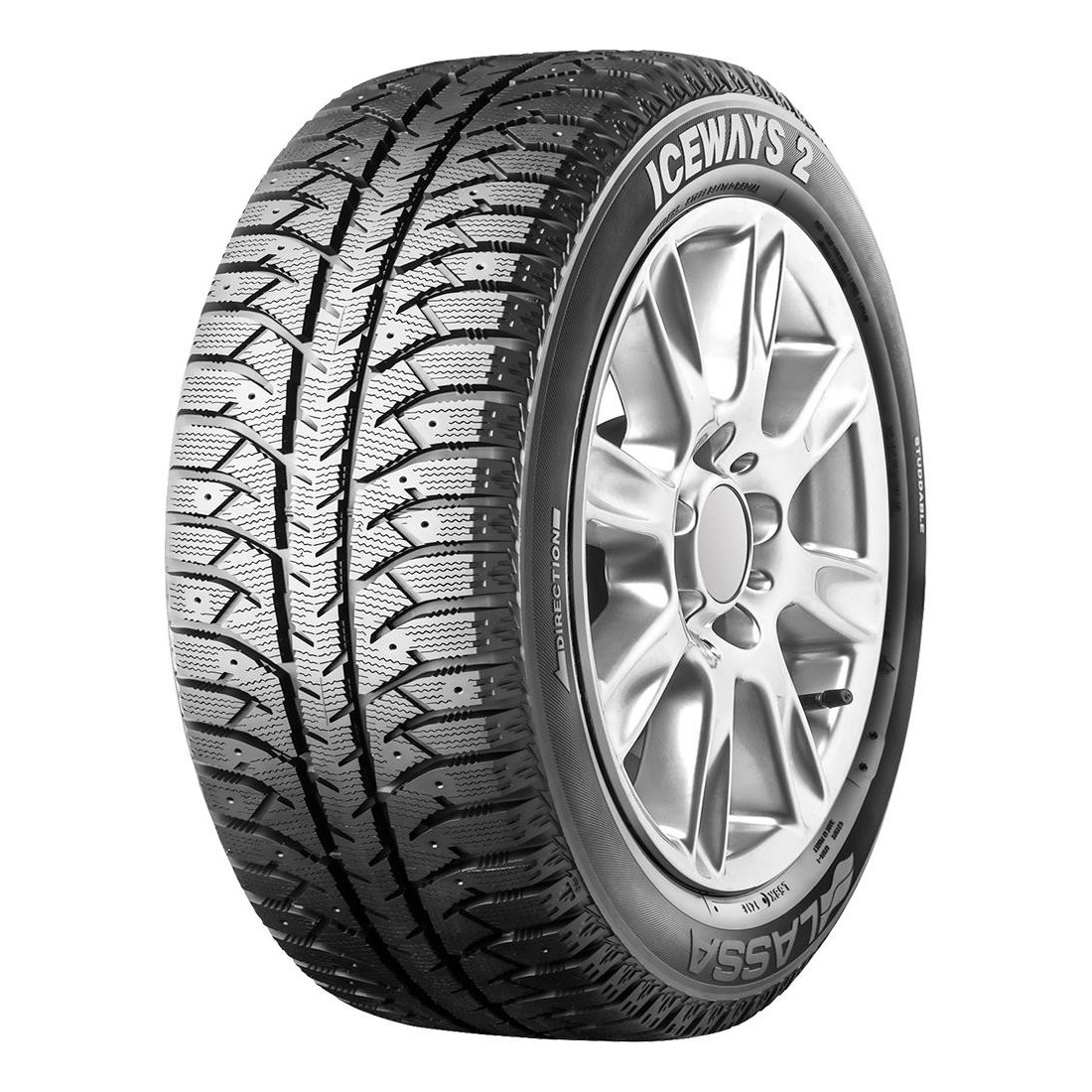 225/55R16 LASSA ICEWAYS 2 95T Studdable DEB71 3PMSF M+S