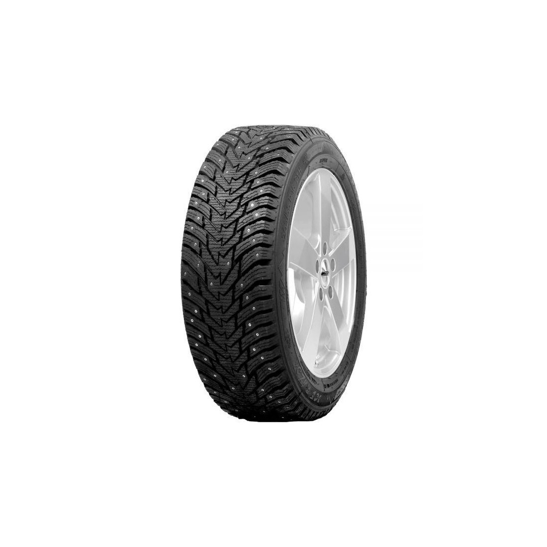 225/45R17 NORRSKEN ICE RAZOR 92H USED 300km Studded 3PMSF M+S