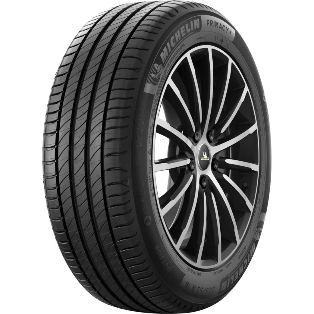 205/55R16 MICHELIN PRIMACY 4+ 91V RP DOT22 CAB69