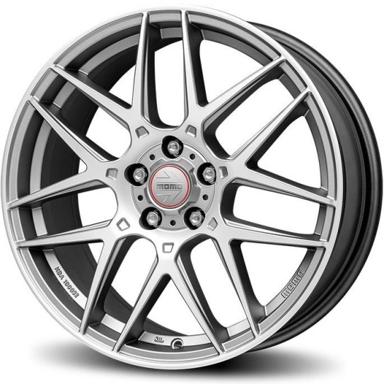 Momo Competizione Titan-Silver Polished 8x19 5x112 ET35 CB79,6 60° 700 kg WCOT8093512SE