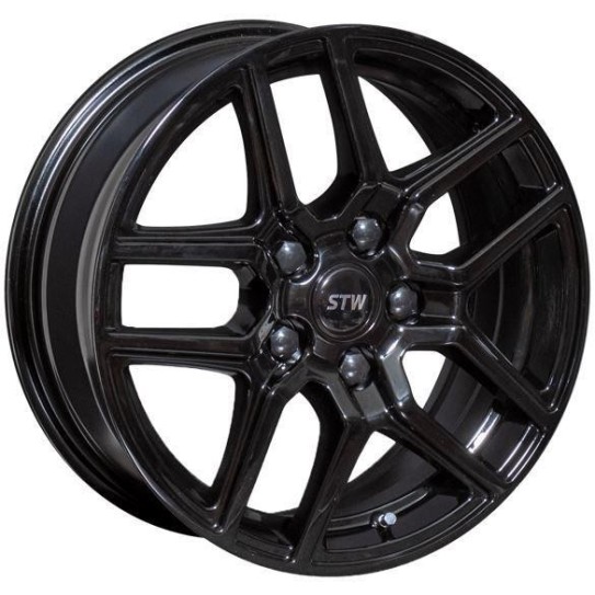 STW Drive Glossy Black 7x17 5x114.3 ET38 CB67,1 Flat 690 kg STWDY0SI38M