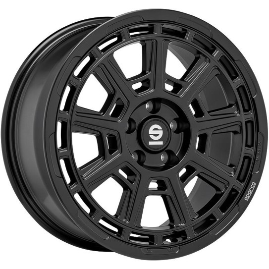 Sparco Sterrato Matt Black 8x17 6x120 ET35 CB74,5 60° 950 kg W2912100553
