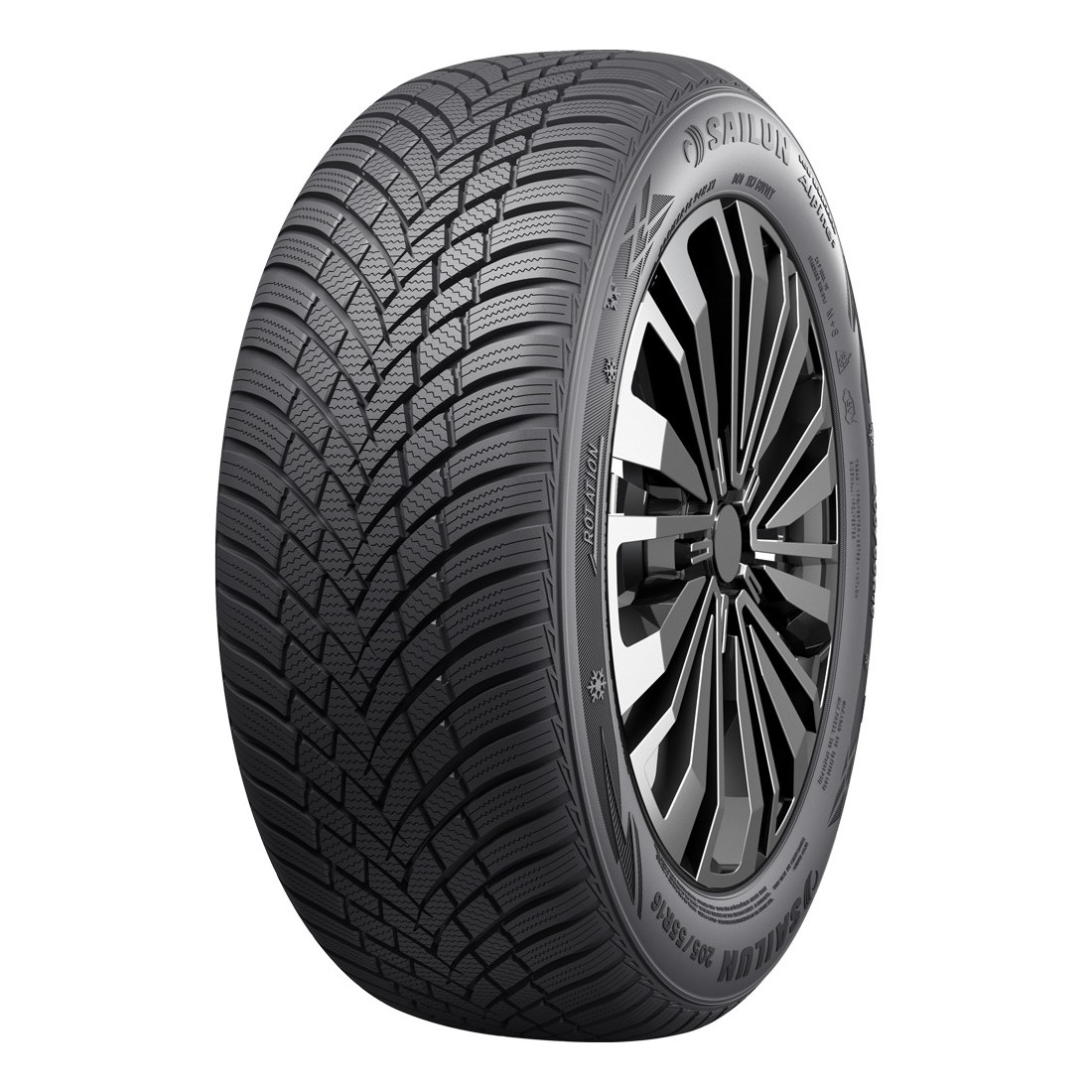 185/60R15 SAILUN ICE BLAZER ALPINE 2 88T XL Studless DBB70 3PMSF M+S