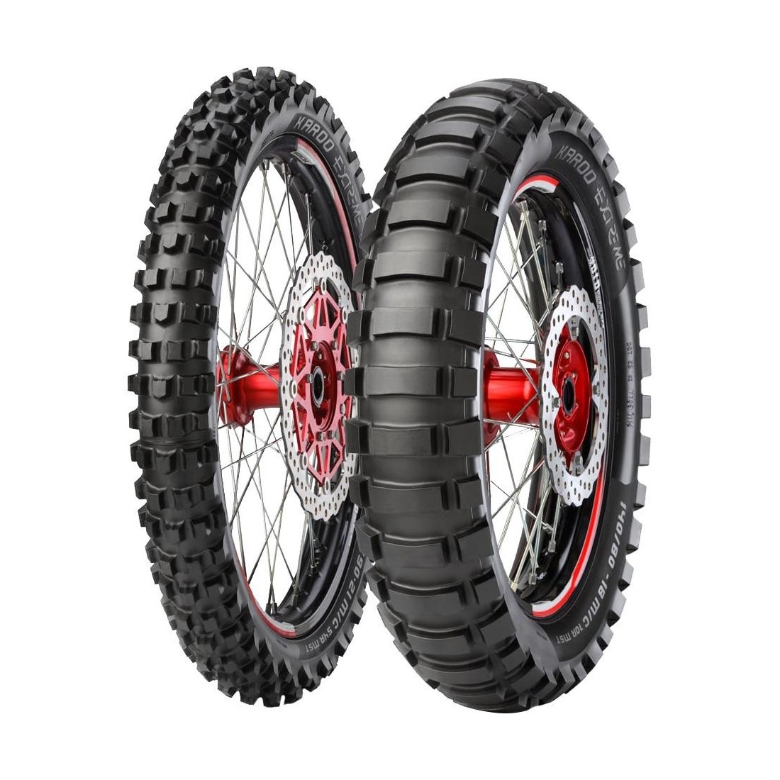 140/80-18 Metzeler KAROO EXTREME 70R TT ENDURO ON/OFF Rear MST