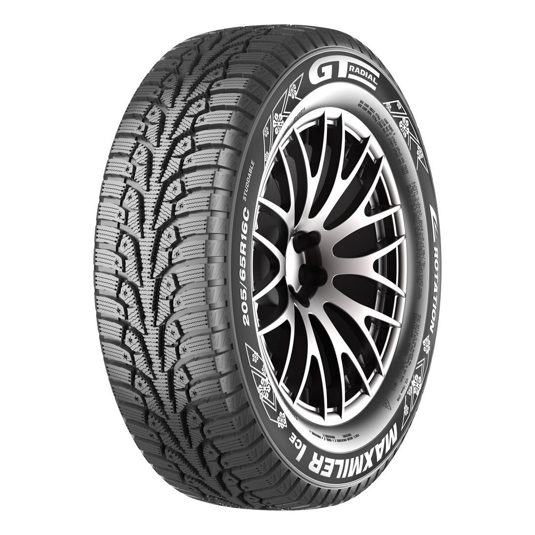 215/65R16C GT RADIAL MAXMILER ICE 109/107R Studdable CBB72 3PMSF