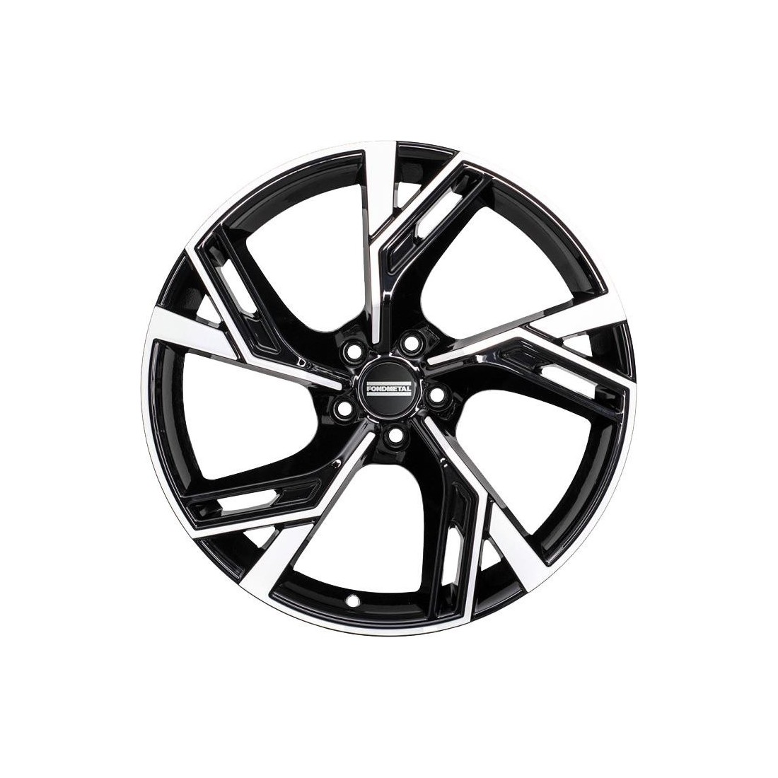 Fondmetal Atena Glossy Black Machined 8x19 5x112 ET49 CB57,1 FMI07-8019495112MNA2