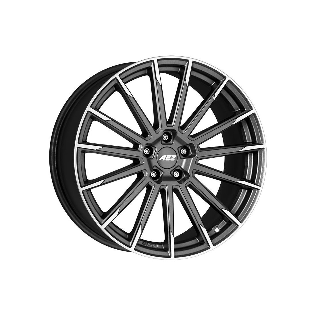 AEZ Atlanta Graphite matt/polished 8x18 5x112 ET46 CB57,1 R13 780 kg AATG8GP46E