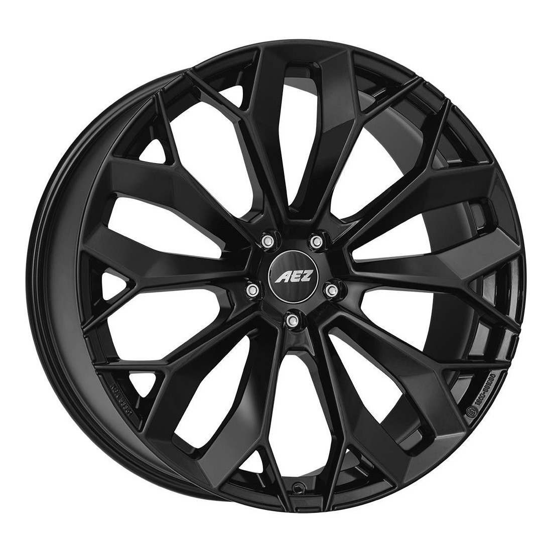 AEZ Leipzig Black 9,5x22 5x108 ET36 CB63,4 60° 1025 kg ALE2NHBA36