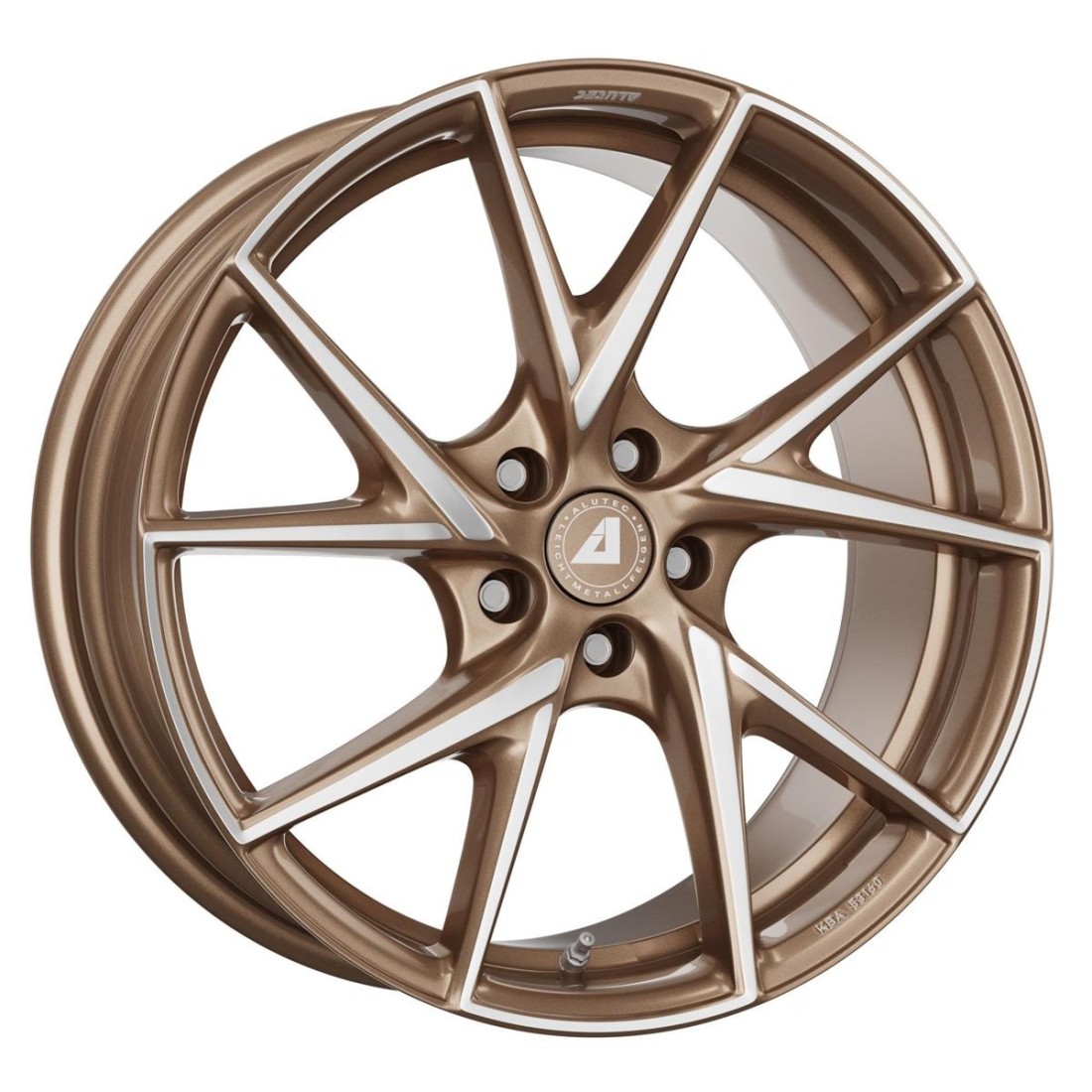 Alutec ADX.01 metallic-bronze frontpolished 7x17 4x108 ET32 CB65,1 Flat 610 kg ADX1-70732CP16-51