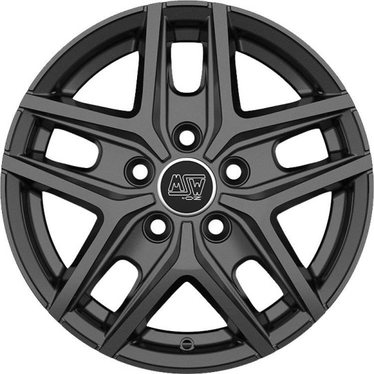 MSW 40 Van Gloss Dark Grey 6,5x16 5x118 ET65 CB71,1 60° 1300 kg W19362004TRC