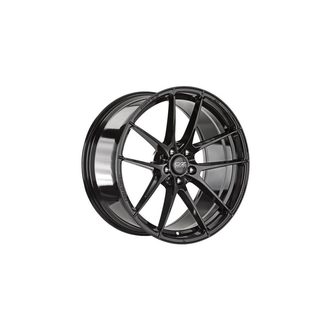 OZ Racing Leggera HLT Gloss Black 8,5x20 5x112 ET30 CB75,0 R12 700 kg W01969201O2