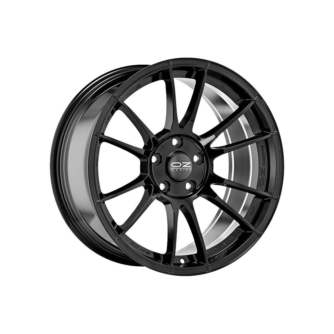 OZ Racing Ultraleggera HLT Gloss Black 8x19 5x112 ET45 CB75,0 R12 680 kg W01713202AO2