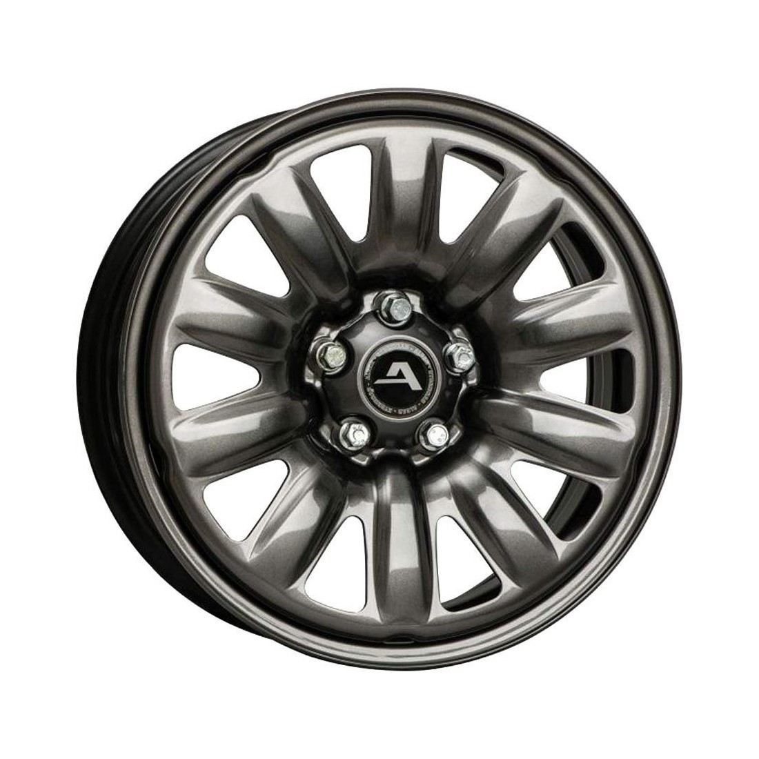 Alcar HybridRad 130005A Anthracite 6,5x16 5x112 ET48 CB57,1 With Cap R13 130005A