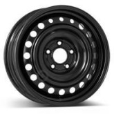 KFZ 6516 Black 6x16 5x114.3 ET38 CB66,1 60° 6516