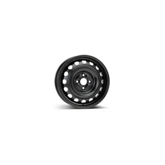 KFZ 7615 Black 5x15 4x100 ET39 CB54,1 60° 7615