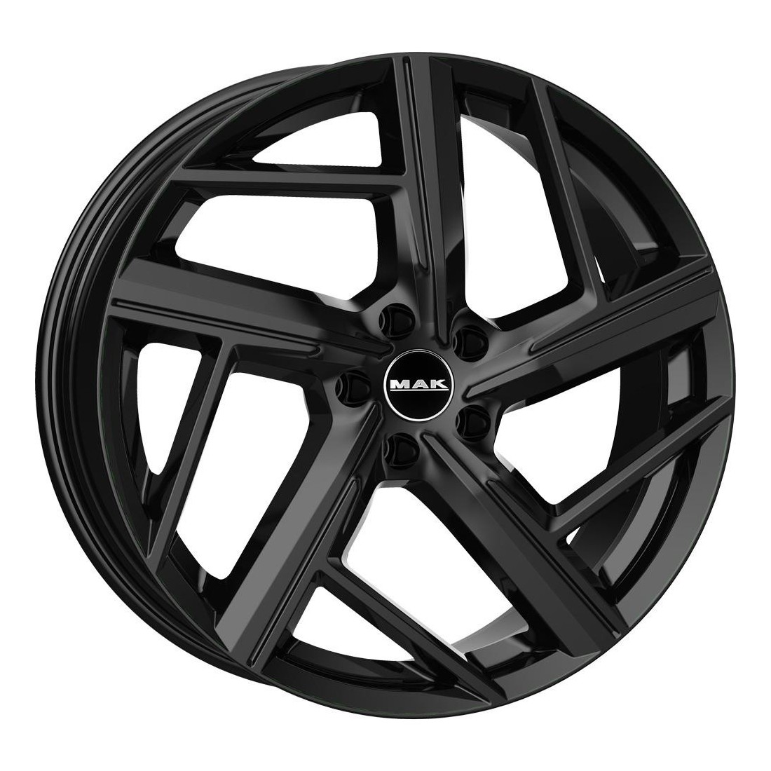 MAK Qvattro Gloss Black 8x18 5x112 ET39 CB66,5 R13 820 kg F8080QVGB39WS2X