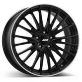 AEZ Berlin Black/polished lip 8x19 5x112 ET49 CB66,6 R14 775 kg ABE9K8BL49E