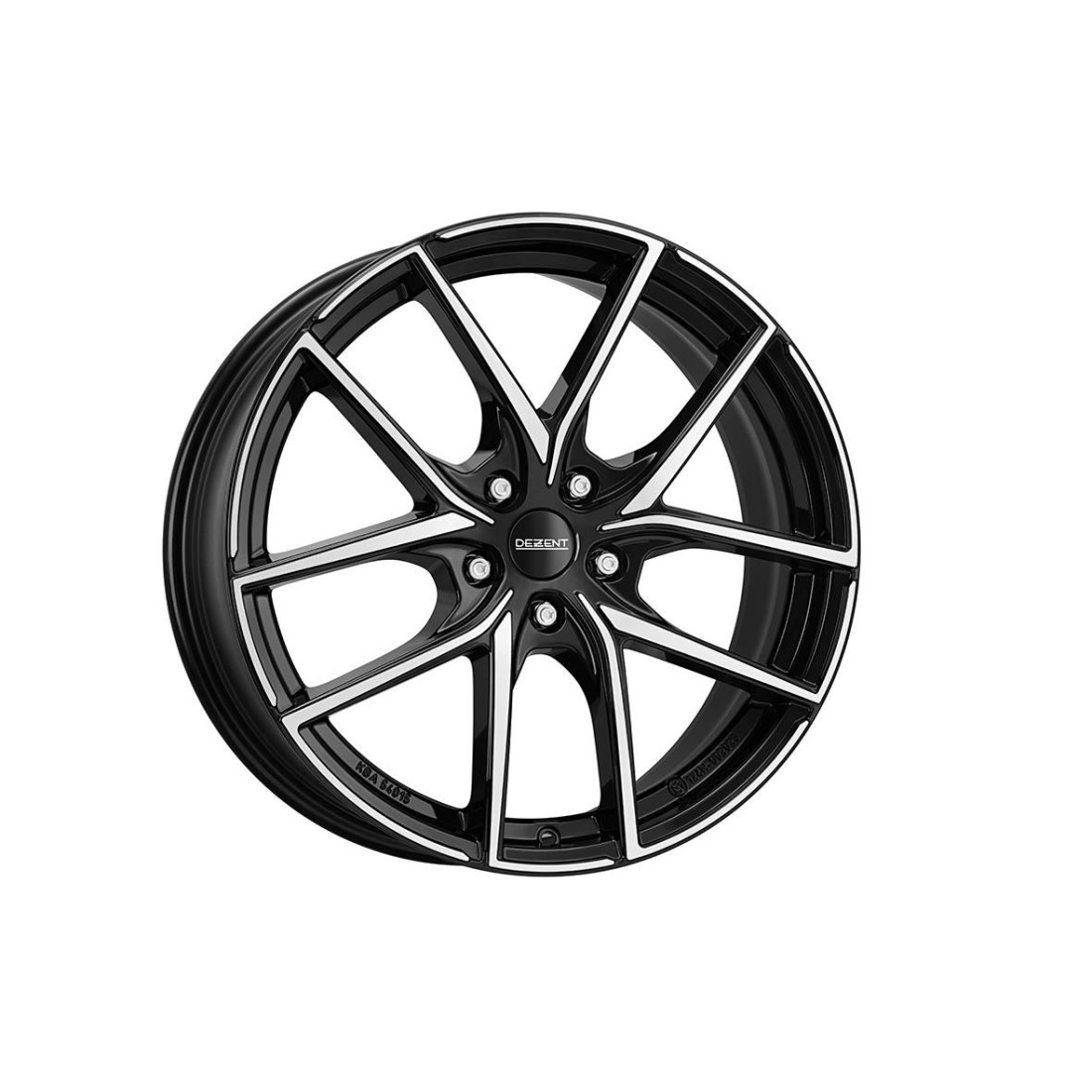 Dezent TO dark Black/polished 7x17 5x112 ET45 CB57,1 R13 705 kg TTOY8BP45E