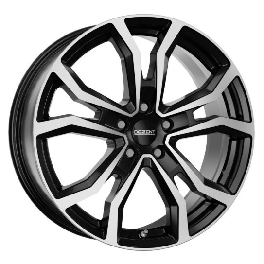 Dezent TV dark Black/polished 7x18 5x112 ET43 CB57,1 R13 755 kg TTV18BP43E