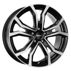 Dezent TV dark Black/polished 7x18 5x112 ET43 CB57,1 R13 755 kg TTV18BP43E