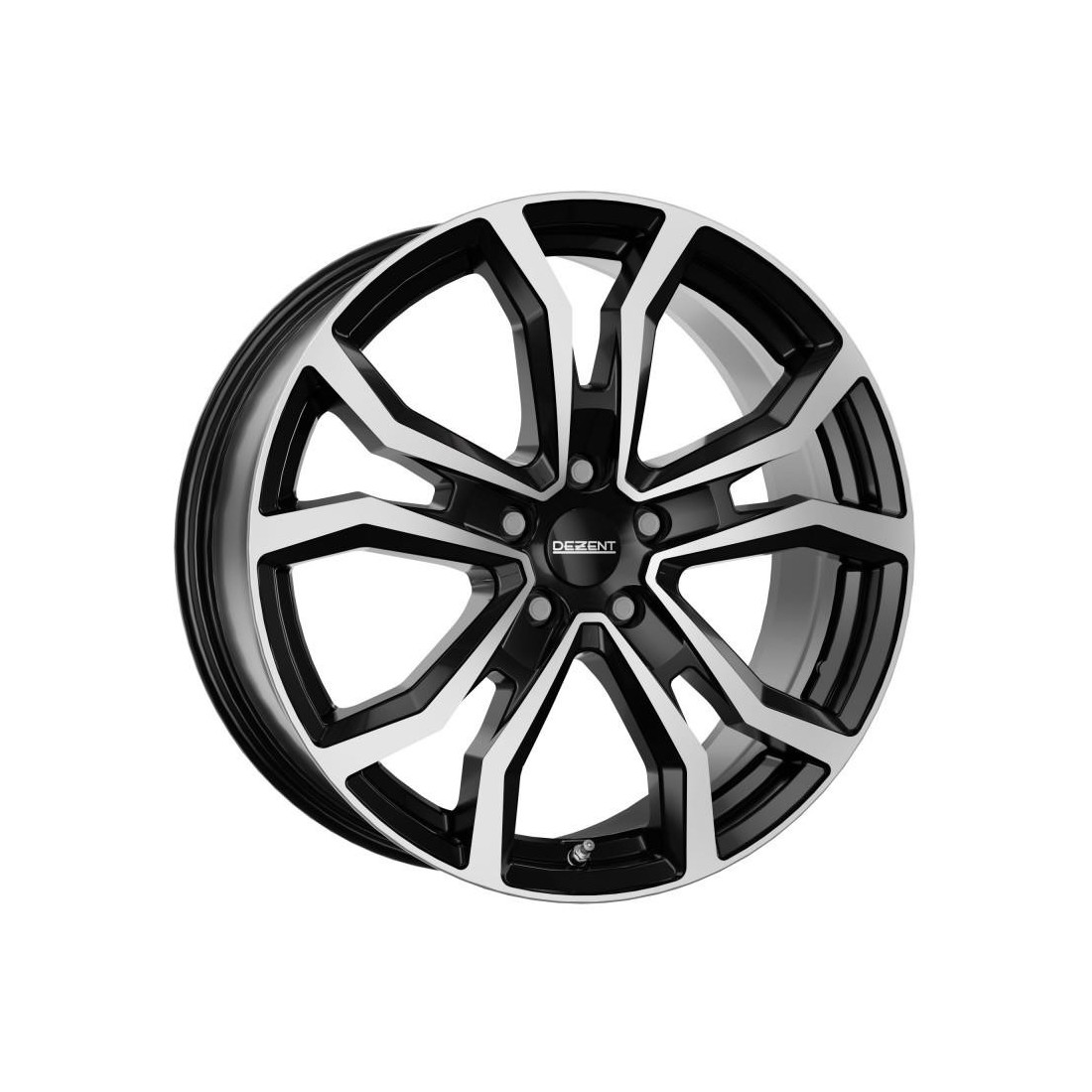 Dezent TV dark Black/polished 7x18 5x112 ET43 CB57,1 R13 755 kg TTV18BP43E