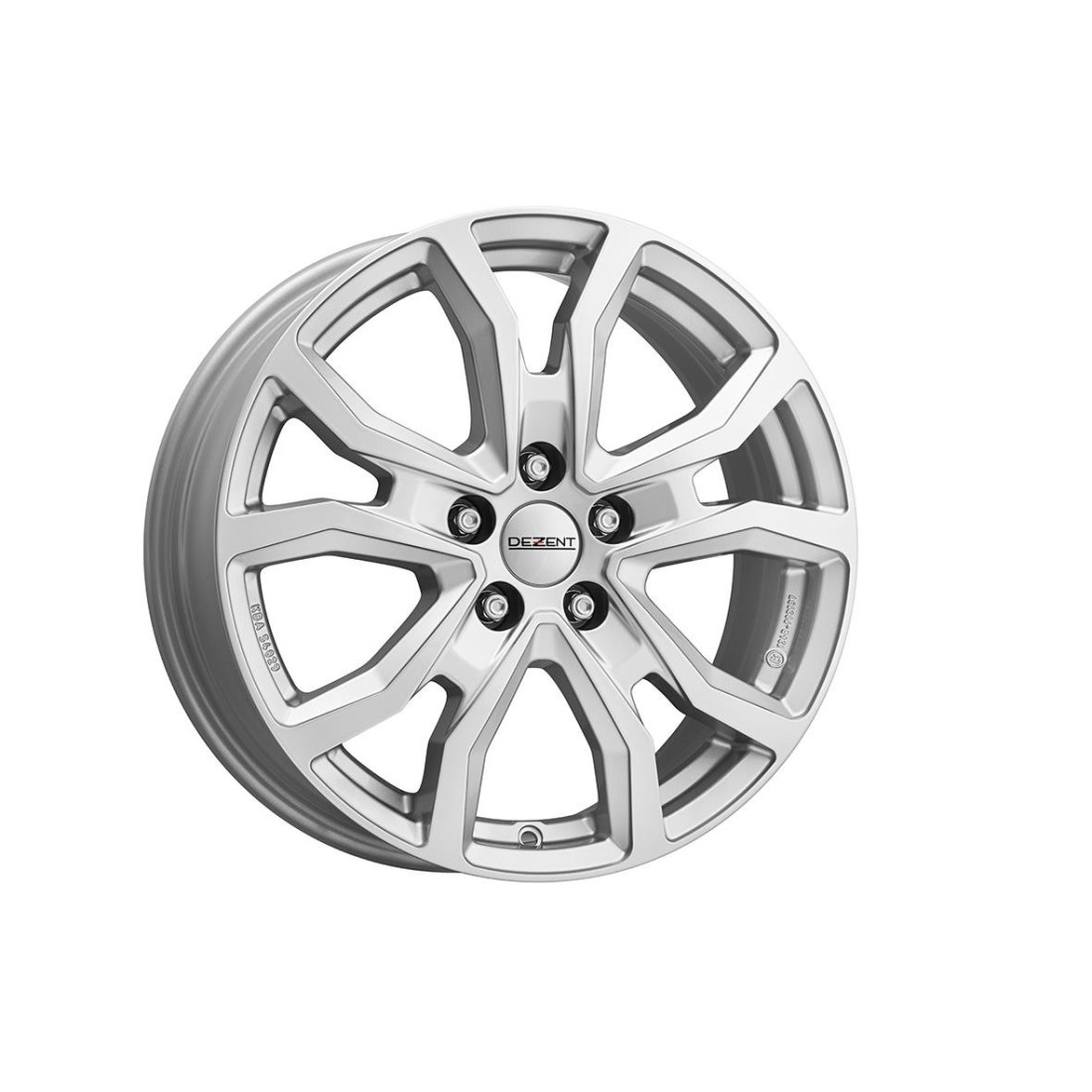 Dezent TV Silver 6,5x17 5x120 ET60 CB65,1 R14 875 kg TTV99SA60E